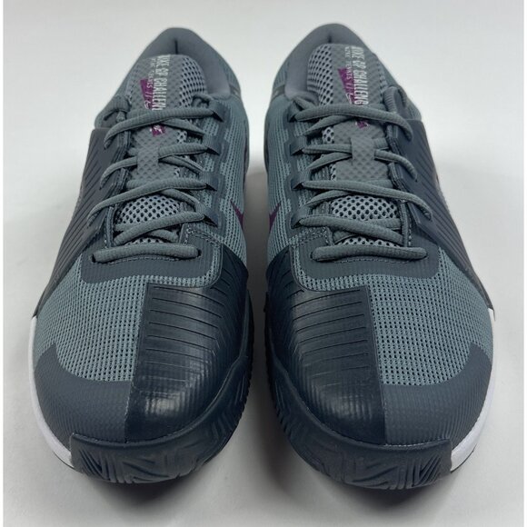 Nike Zoom GP Challenge 1 HC Hard Court Men Tennis Shoes Sneakers Gray FB3147-006 - Picture 4 of 10